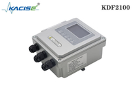 KDF2100 PVC 초음파 도플러 유량계 고해상도 화면