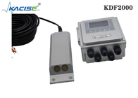 KDF2100 PVC 초음파 도플러 유량계 고해상도 화면