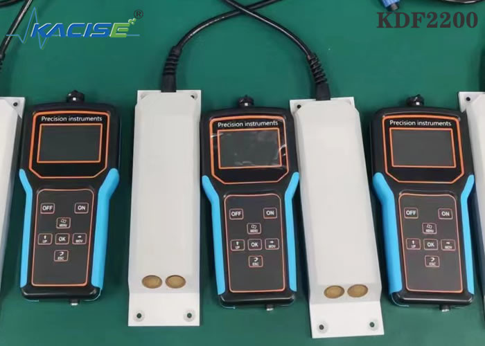 속도 유량 측정을 위한 KDF2200 가지고 다닐 수 있는 초음파 도플러 유량계