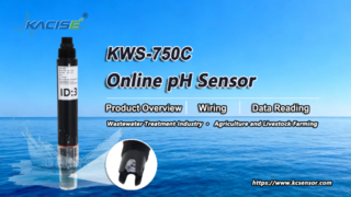 KWS-750C 온라인 PH 질소 센서 개요, 배선 및 데이터 판독
