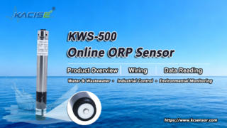KWS-500 온라인 ORP 센서 개요, 배선 및 데이터 판독