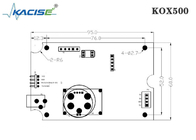 KOX500 시리즈 O2 센서 ABS 샐 높은 측정 정확도