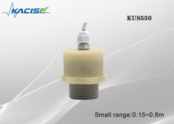 KUS550B 저 소비 전력 짧은 거리 초음파 레벨 센서 3.3 - 30V 와이드 볼테지