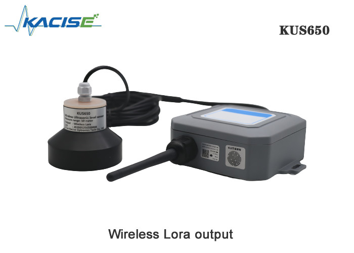 KUS650C 저전력 및 10m 범위 무선 초음파 레벨 센서(4G/Lora/GPRS/NB 포함)