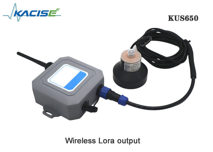 KUS650C 저전력 10m 범위 무선 초음파 레벨 센서 4G/Lora/GPRS/NB 출력
