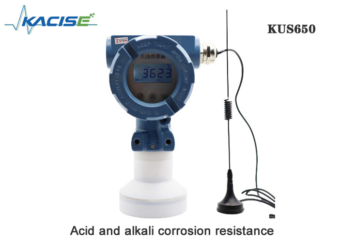 KUS650 부식 및 산 및 알칼리 저항 거리 초음파 무선 레벨 센서 iot(4G/Lora/GPRS/NB 포함)