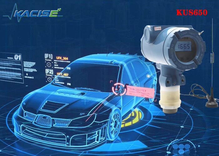 KUS650A 3m 범위 무선 초음파 레벨 센서 IP68 보호 및 4G/Lora/GPRS/NB 출력 액체 레벨 측정