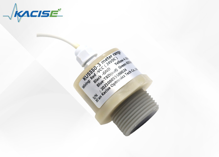 부식 환경에서 레벨 및 거리 측정을 위한 KUS 부식 방지 PTFE / PVDF 초음파 센서