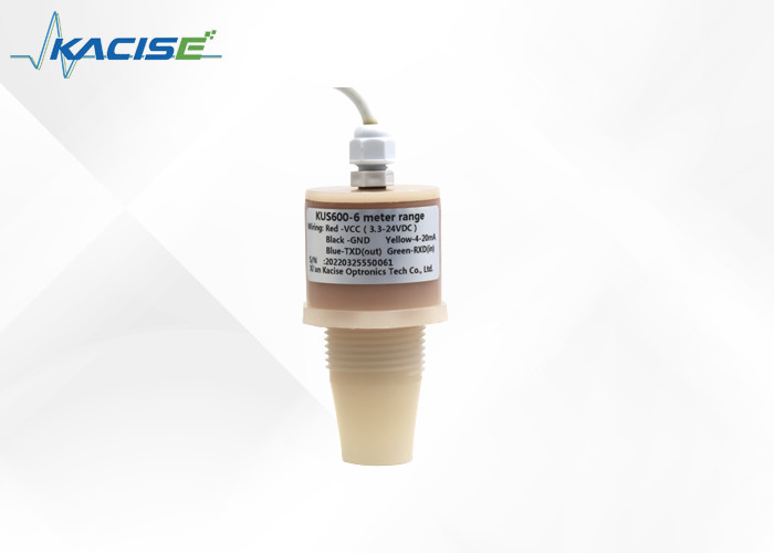 부식 환경에서 레벨 및 거리 측정을 위한 KUS 부식 방지 PTFE / PVDF 초음파 센서