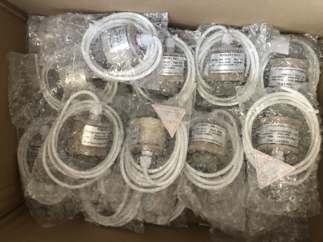 RS485 출력 3m 지능형 초음파 센서 수위 센서 하수 풀 PTFE 20khz 레벨 컨트롤러