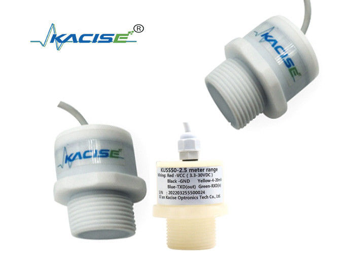 RS485 출력 및 3m 측정 범위의 KUS550 PTFE 방수 초음파 레벨 센서