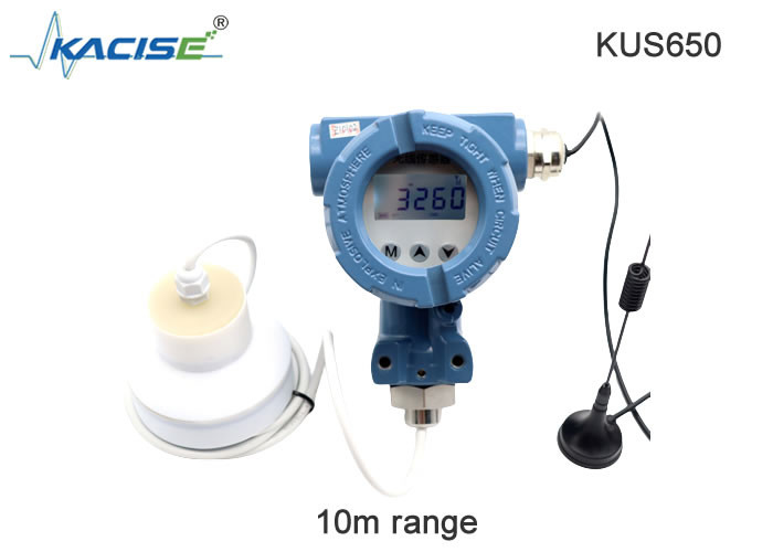 쪼개지는 유형 무선 초음파 액체 수위 감지기 KUS650 4G/Lora/GPRS/NB 산출