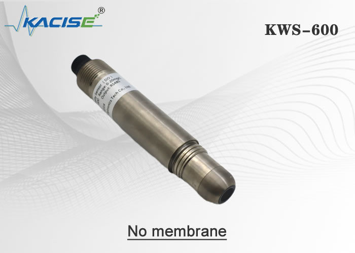 KWS-600 온라인 형광 용해 산소 센서, 망막 없이 전해질 없이 RS485 모드버스 출력 및 IP68 방수