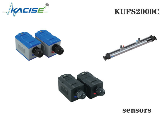 KUFS2000C DN32-DN6000 파이프용 양방향 측정 기능이 있는 초음파 유량계의 방폭 클램프