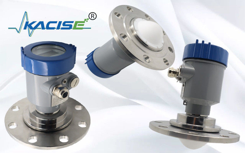 Kacise OEM 80GHz FMCW 레이더 레벨 센서 100m 범위 및 화학 탱크에 대한 부식 저항성 설계