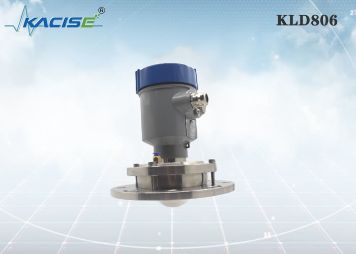 기초가 된 PTFE 물질과 하트와 플랜지 설치 KLD806 석탄 레이더 레벨 센서