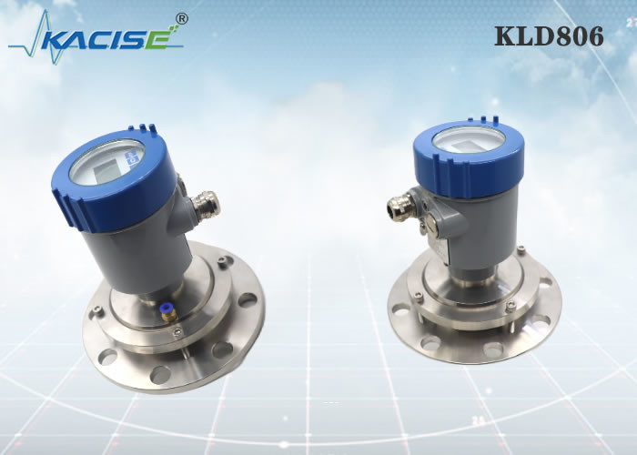 기초가 된 PTFE 물질과 하트와 플랜지 설치 KLD806 석탄 레이더 레벨 센서