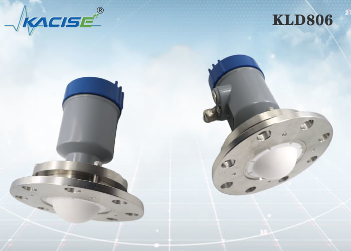 기초가 된 PTFE 물질과 하트와 플랜지 설치 KLD806 석탄 레이더 레벨 센서