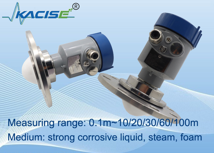 Kacise OEM 컴팩트 레이더 레벨 센서 송신기 80G 60m 레이더 레벨 가이브 IP67