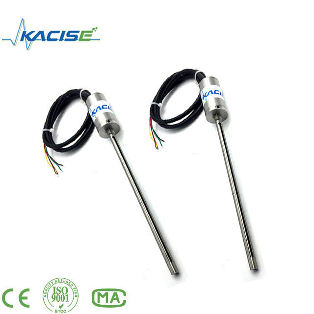 온도 및 압력 통합 액체 레벨 송신기 0 ~ 150mm 레벨 범위, 4 ~ 20mA / RS485-Modbus 출력 및 IP68 보호