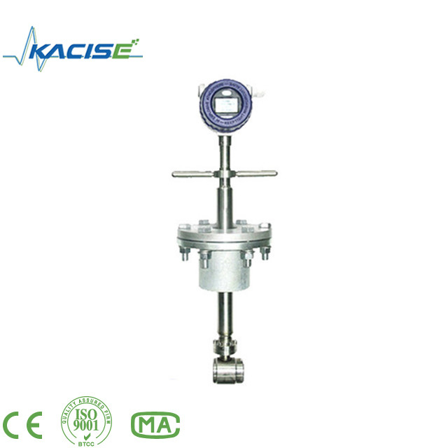 RS485 출력 ISO 인증을 가진 DN15 ~ DN1800 (mm) 와 함께 해체 된 삽입 된 회전 소용돌이 흐름 미터