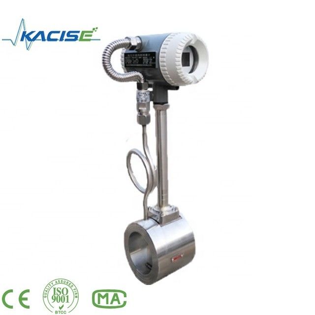 DN15-DN1800mm 범위 및 ISO 인증과 함께 공기 및 증기의 고정도의 소용돌이 흐름 미터