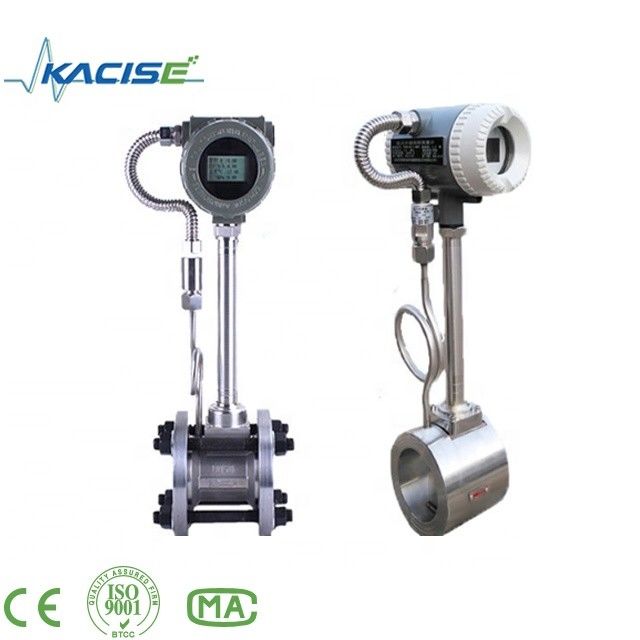 DN15-DN1800mm 범위 및 ISO 인증과 함께 공기 및 증기의 고정도의 소용돌이 흐름 미터
