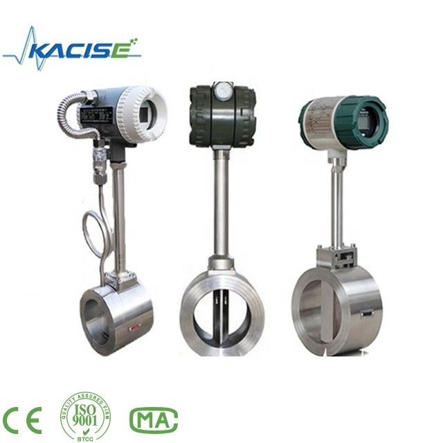 DN15-DN1800mm 범위 및 ISO 인증과 함께 공기 및 증기의 고정도의 소용돌이 흐름 미터