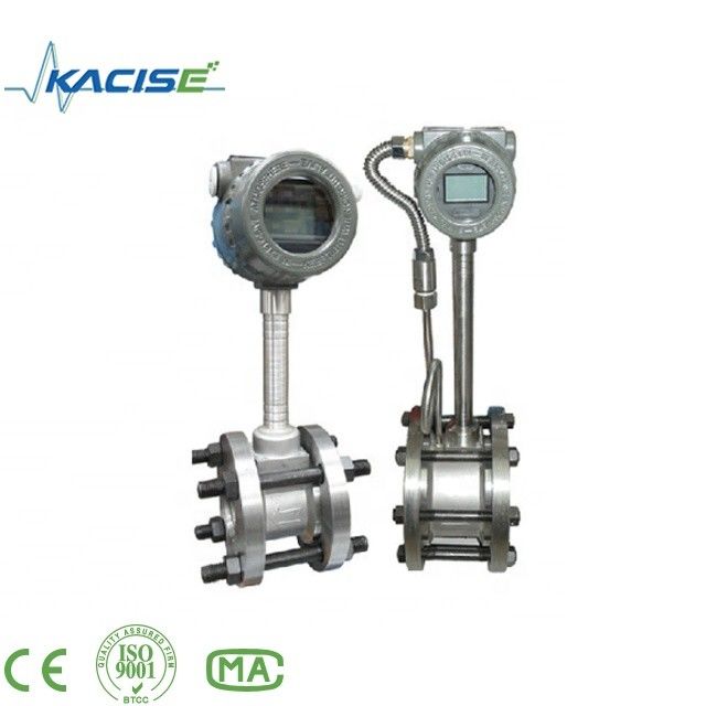 DN15-DN1800mm 범위 및 ISO 인증과 함께 공기 및 증기의 고정도의 소용돌이 흐름 미터