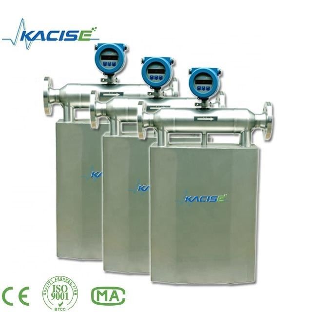 초콜릿 질량 흐름계 0.2 질량 정확도 등급 및 0~4.0MPa 압력 응용 프로그램에 대한 -50°C ~ 200°C 온도 등급