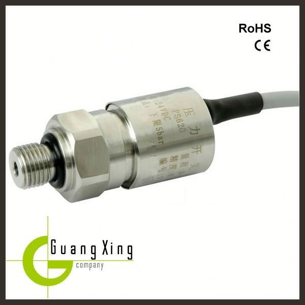 316L 스테인리스 전자 수도 펌프 압력 스위치 조정가능한 0.02~10MPa 16MPa 최대 3 단계