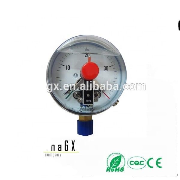 내식성을 갖춘 화학 산업용 40mm~150mm 유압 압력 게이지