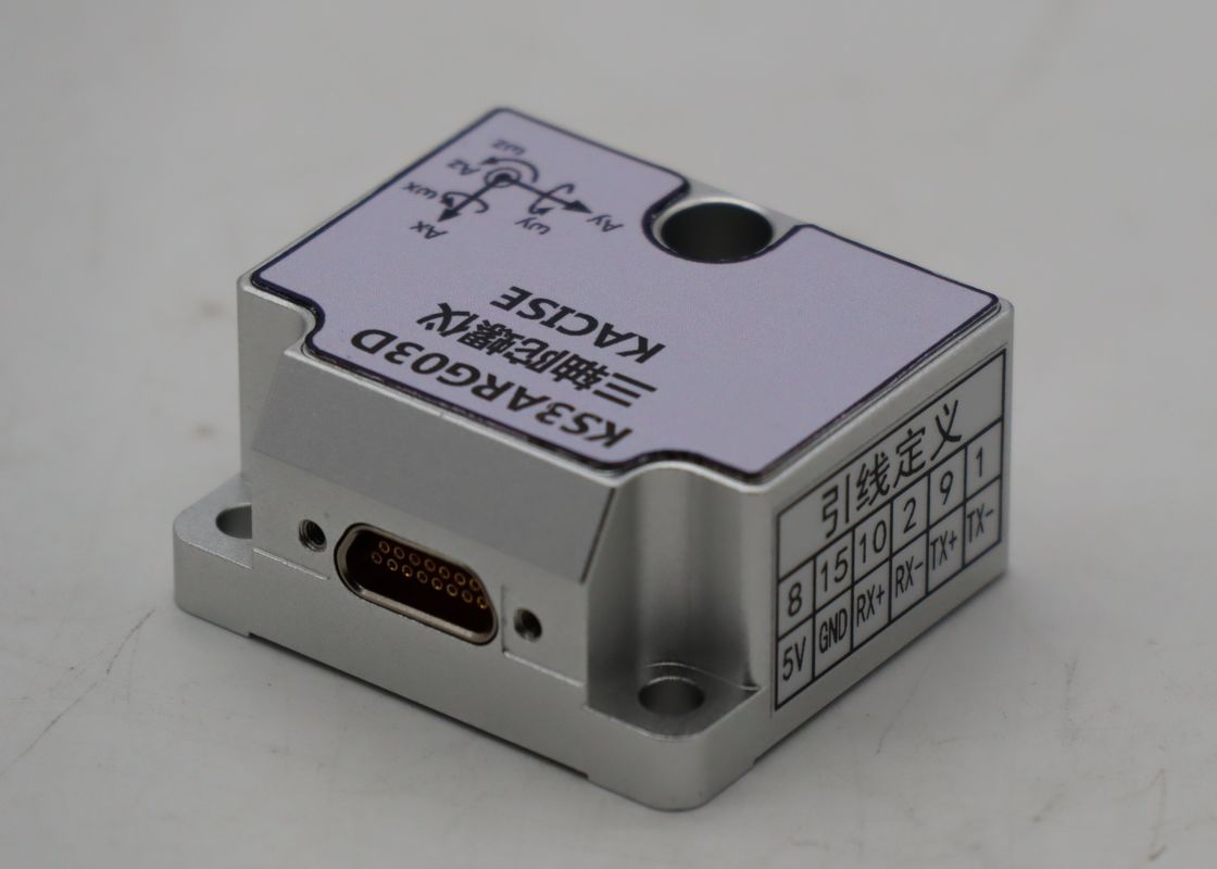 고성능 MEMS 자이로스코프 ≤1.1W 전력 분산 6.06g 진동 저항 및 2000Hz 데이터 업데이트 속도