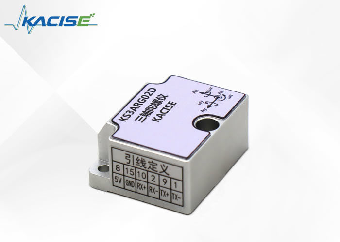 정밀 DC5V MEMS 자이로스코프 센서 2000Hz 데이터 레이트 6.06g 진동 저항 및 -55 ~ 85 °C 저장 온도