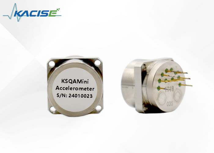 2.3 ~ 3.5mA/g 스케일 요인 1000g 충격 저항성 쿼츠 유연 가속도 센서 -55°C+130°C 저장 온도