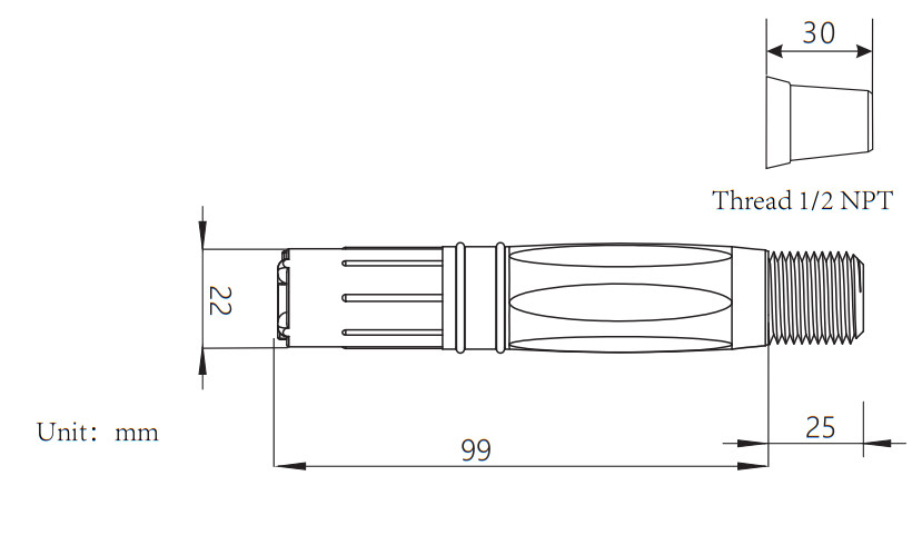 KWS3200 디지털 잔류 염소 수질 센서 풀 모니터링, 출력 MODBUS RTU