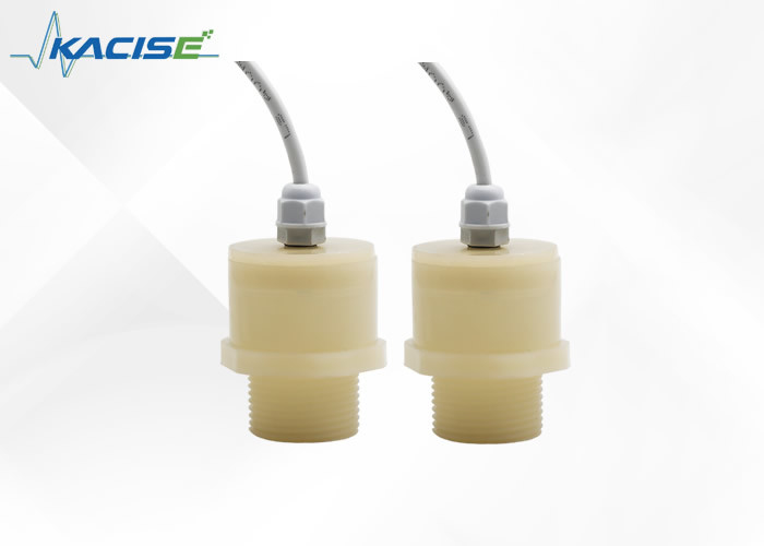 3G 송신기 PVDF 물질 초음파 물 수준 센서 디지털 출력 24VDC 작동 전압