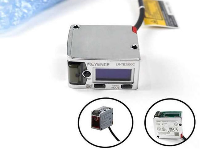KEYENCE LR-TB2000C 레이저 센서 산업 자동화 거리를 측정하는 장비에 대한 Modbus 통신 인터페이스와 함께 광 전기 스위치