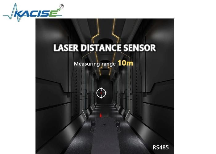 RS485 인터페이스 레이저 거리 센서 산업용 10m 범위 및 ±1mm 정확도