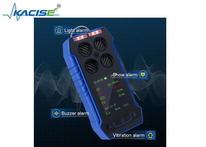 KMBH 4S 지하 터널 가스 탐지 장치, 동시 4가지 가스 탐지, 32비트 MCU, 방수 폭발 방지 설계