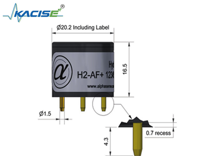 고해상도 0.7 H2-AF/H2-AF 대기 분석용 수소 센서