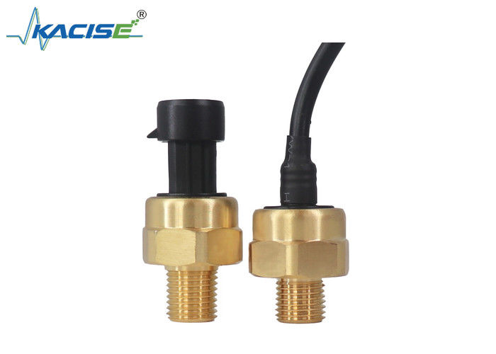 0.5~4.5V 출력 및 0~2MPa 범위용 세라믹 용량성 셀을 갖춘 저가형 황동 수압 센서