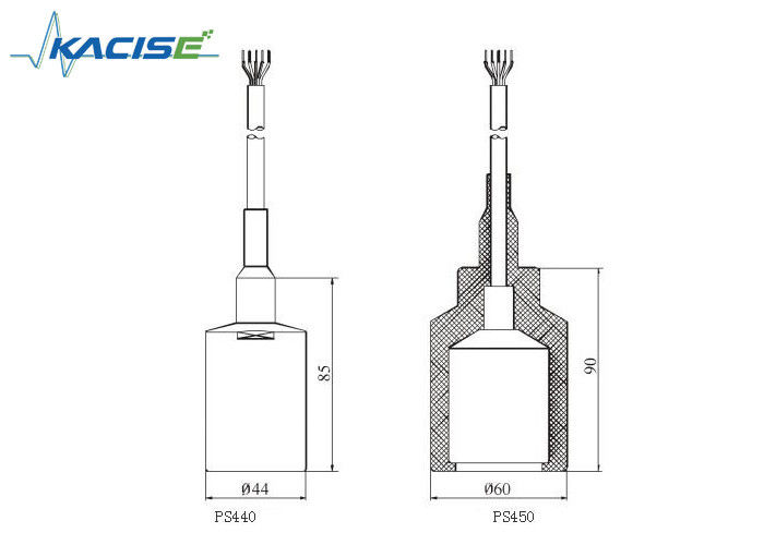 고 정밀성, 부식 저항성 세라믹 코어 레벨 게이즈 센서 정확도 ±0.25%