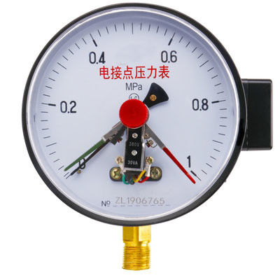 KMC-YXC150 스테인레스 스틸 충격 방지 전기 접촉 압력 게이지, 145mm 다이얼 직경 및 0-60MPa 측정 범위