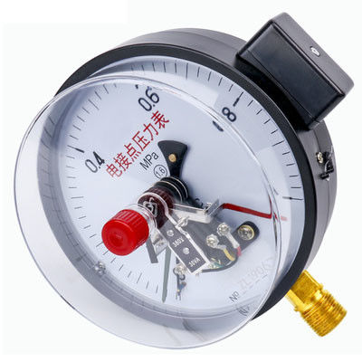 KMC-YXC150 스테인레스 스틸 충격 방지 전기 접촉 압력 게이지, 145mm 다이얼 직경 및 0-60MPa 측정 범위