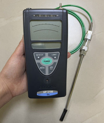 코스모스 산소 지표 XP-3180에 대한 갈바닉 셀 검출 원리와 추출 샘플링 방법