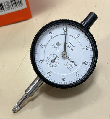 미투토요 다이얼 가이브 10mm 범위 0.01mm 진도 정밀 차원 측정 및 환경 저항