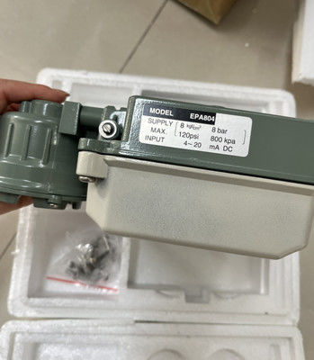 KOSO EPA804-L10 밸브 포지셔너 4-20 mA DC 입력 120 Psi 에어 공급 각 여행 시리즈