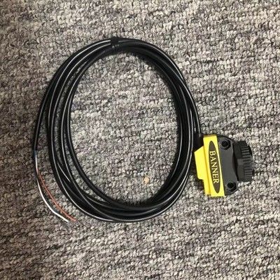 배너 QS18VP6D 감지 범위 IP67 NEMA 6 정격 및 보완 PNP 출력이 450mm인 확산 광전 센서
