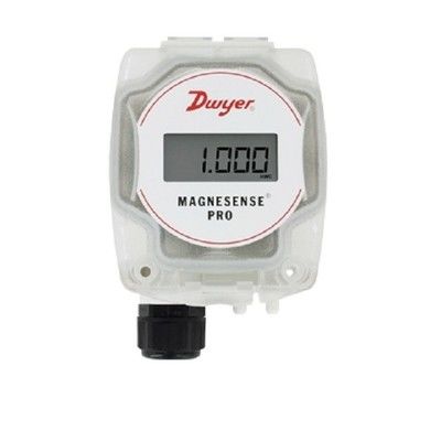 Dwyer MSX-W20-PA 양방향 압력 감지 제곱근 추출 및 4-20mA 전류 출력을 갖춘 Magnesense 차압 트랜스미터